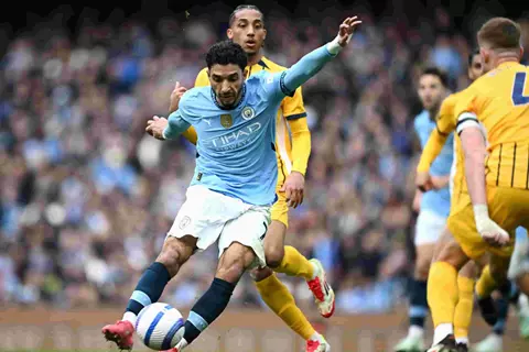 سجله أمام برايتون.. مرموش ينافس على جائزة هدف شهر مارس في مانشستر سيتي (فيديو)